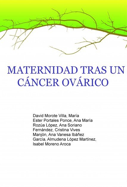 MATERNIDAD TRAS UN CÁNCER OVÁRICO, de Aroca Moreno, Isabel | portada del libro