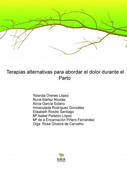TERAPIAS ALTERNATIVAS PARA ABORDAR EL DOLOR DURANTE EL PARTO, de OLIVEIRA DE CARVALHO, OLGA ROSA | portada del libro