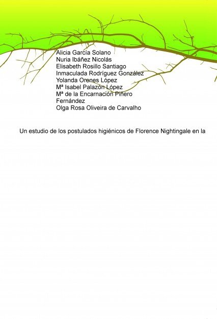 Un estudio de los postulados higiénicos de Florence Nightingale en la Re-volución Industrial de Ingl, de OLIVEIRA DE CARVALHO