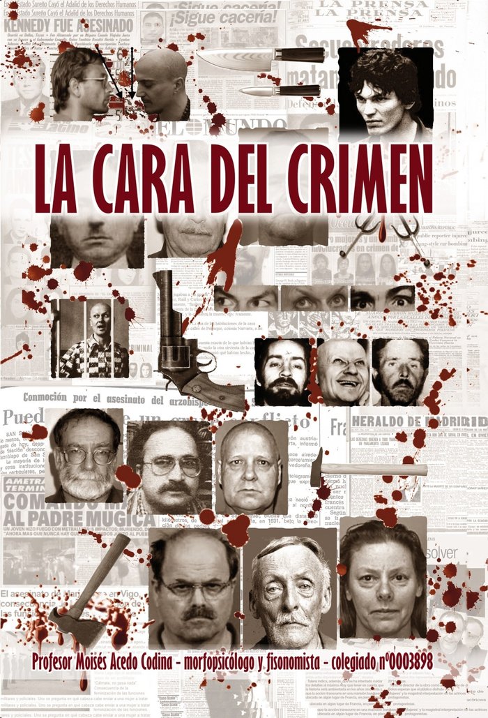La cara del Crimen, de MOISES ACEDO CODINA | portada del libro