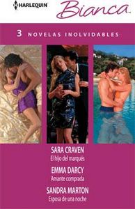 El hijo del marques, Amante comprada, Esposa de una noche, de CRAVEN | portada del libro