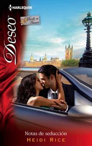 Notas de seducción, de RICE | portada del libro