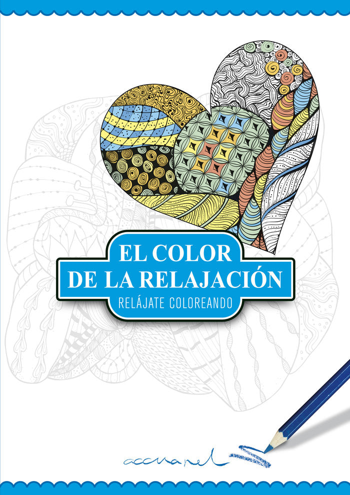 Cuaderno para colorear - Relax, de S.A. | portada del libro