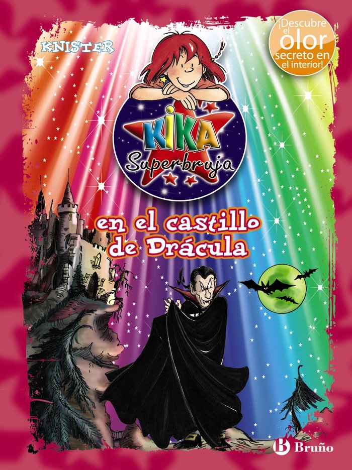 Kika Superbruja en el castillo de Drácula (ed. COLOR), de KNISTER | portada del libro
