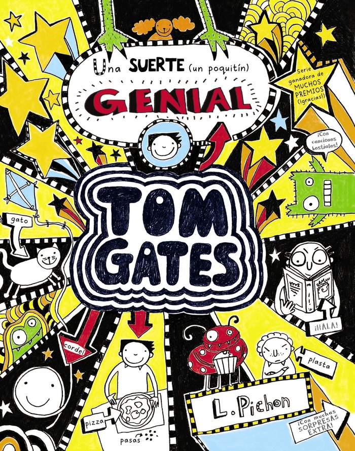 Tom Gates - Una suerte (un poquitín) genial, de Pichon, Liz | portada del libro