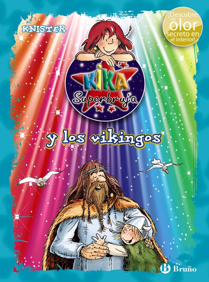 Kika Superbruja y los vikingos (ed. COLOR), de KNISTER | portada del libro
