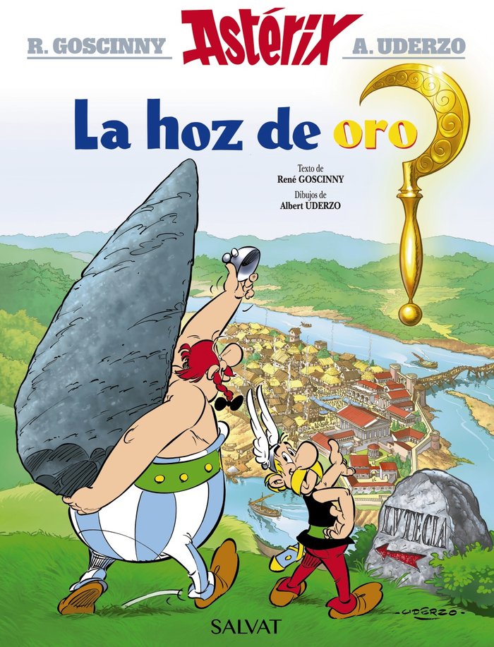 La hoz de oro, de Uderzo, Albert | portada del libro