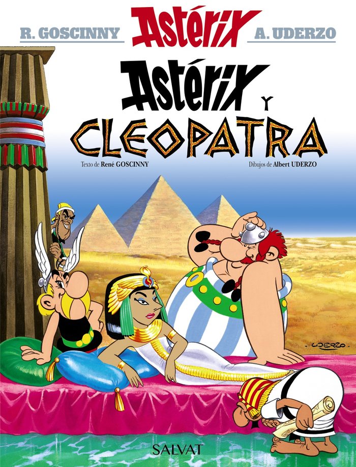 Astérix y Cleopatra, de Goscinny, René | portada del libro