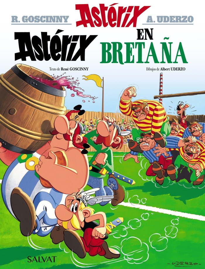 Astérix en Bretaña, de Goscinny, René | portada del libro