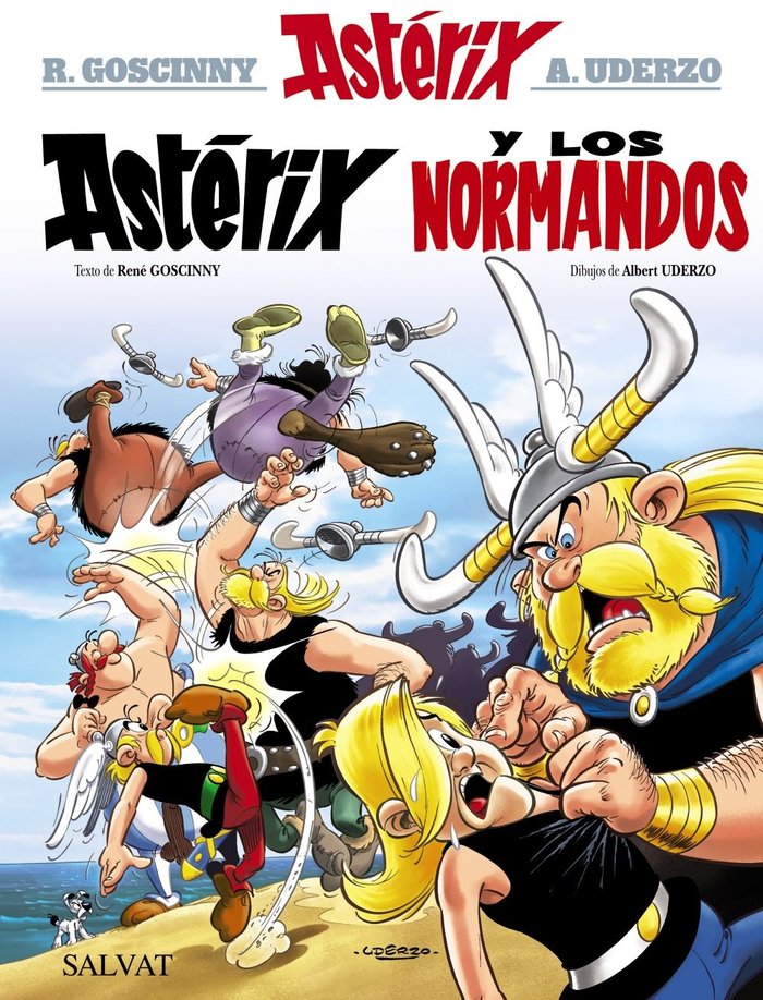 Astérix y los normandos, de Uderzo, Albert | portada del libro