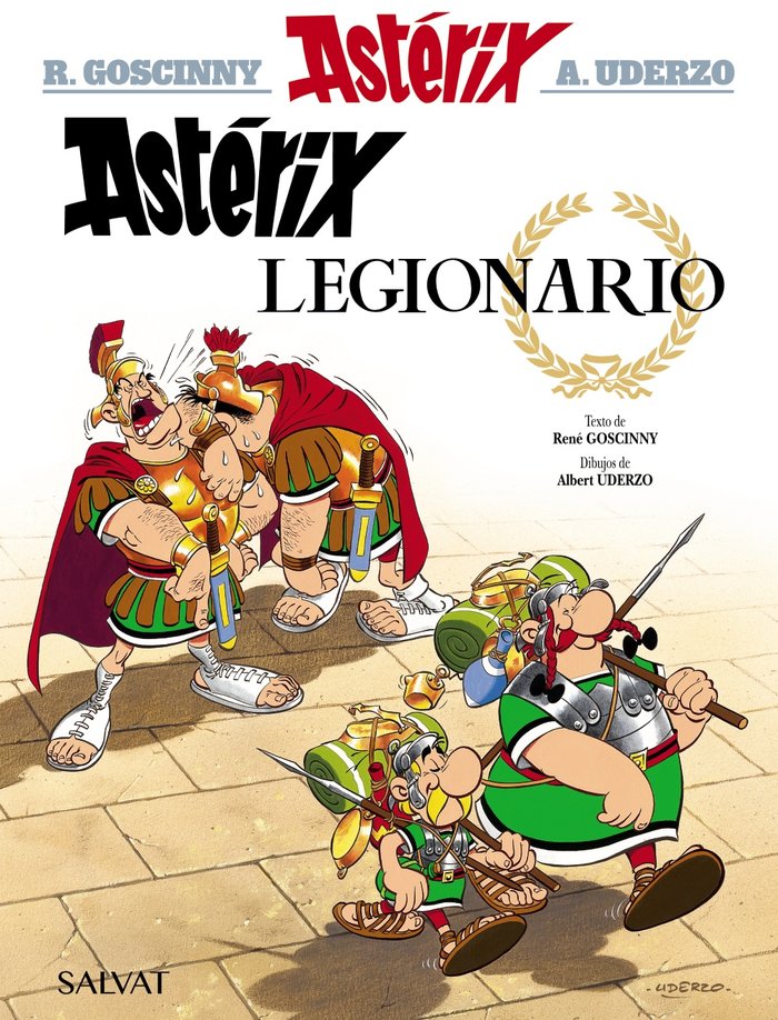 Astérix legionario, de Goscinny, René | portada del libro