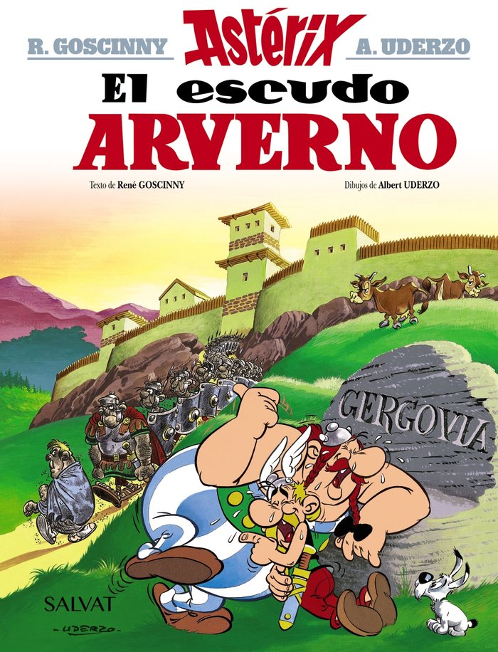 El escudo arverno, de Goscinny, René | portada del libro