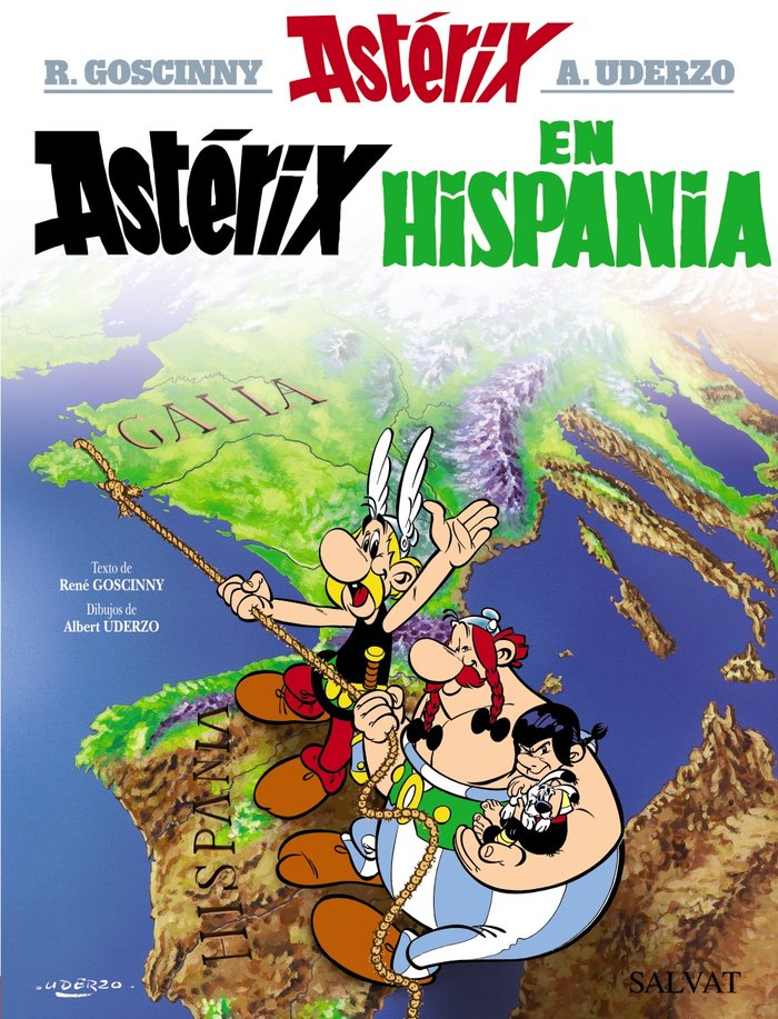 Astérix en Hispania, de Goscinny, René | portada del libro