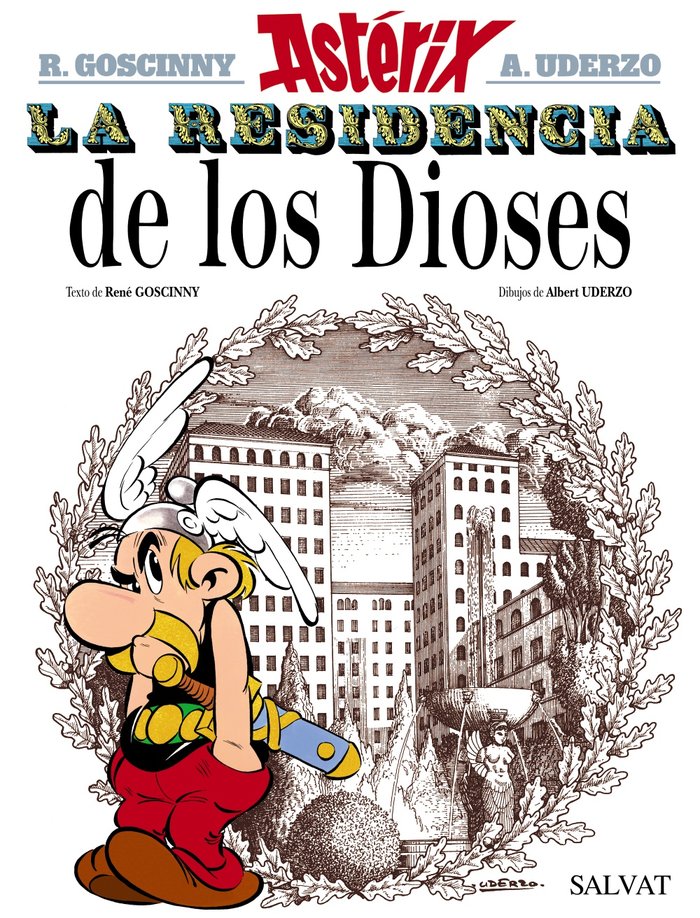 La Residencia de los Dioses, de Goscinny, René | portada del libro