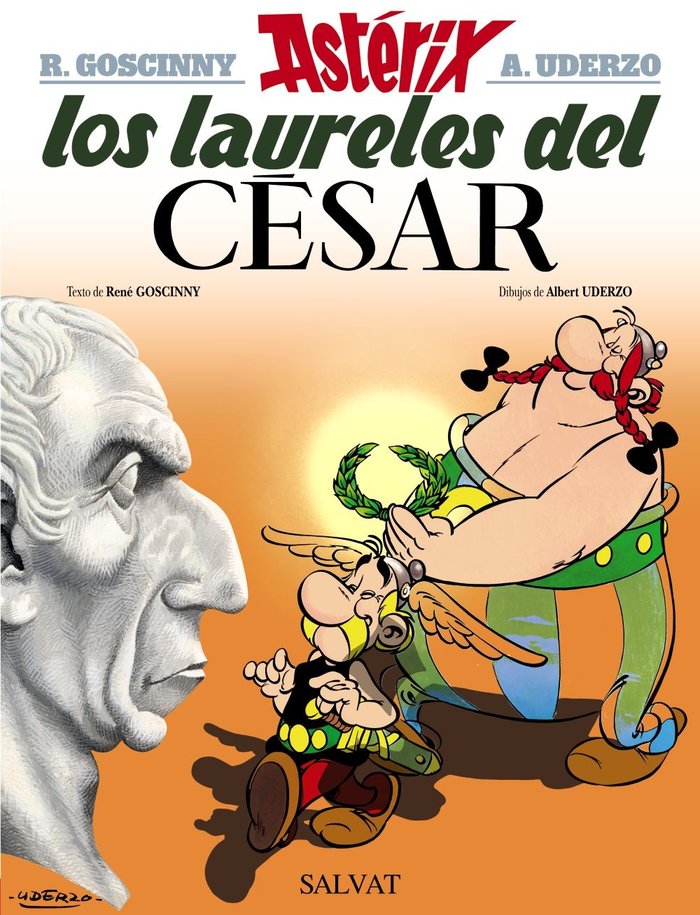 Los laureles del César, de Goscinny, René | portada del libro