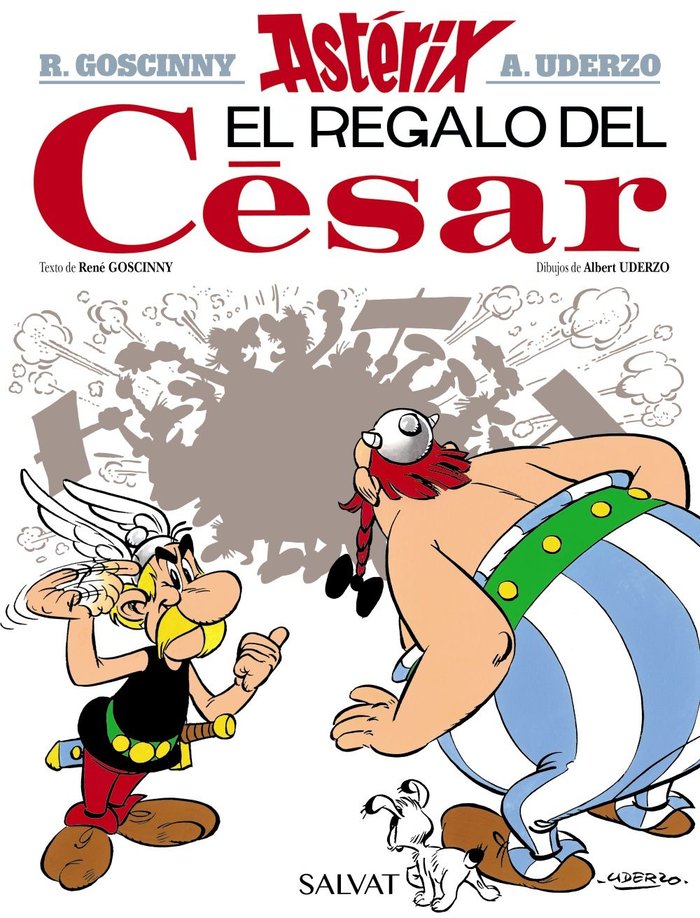 El regalo del César, de Goscinny, René | portada del libro