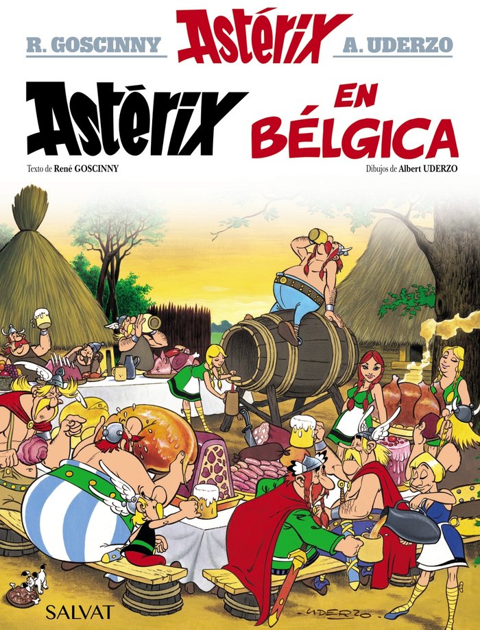 Astérix en Bélgica, de Goscinny, René | portada del libro