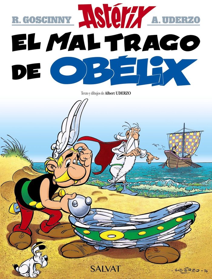 El mal trago de Obélix, de Uderzo, Albert | portada del libro