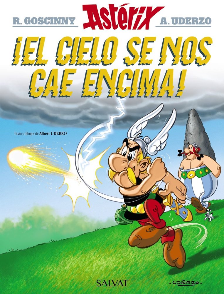EL CIELO SE NOS CAE ENCIMA, de UDERZO, ALBERT | portada del libro