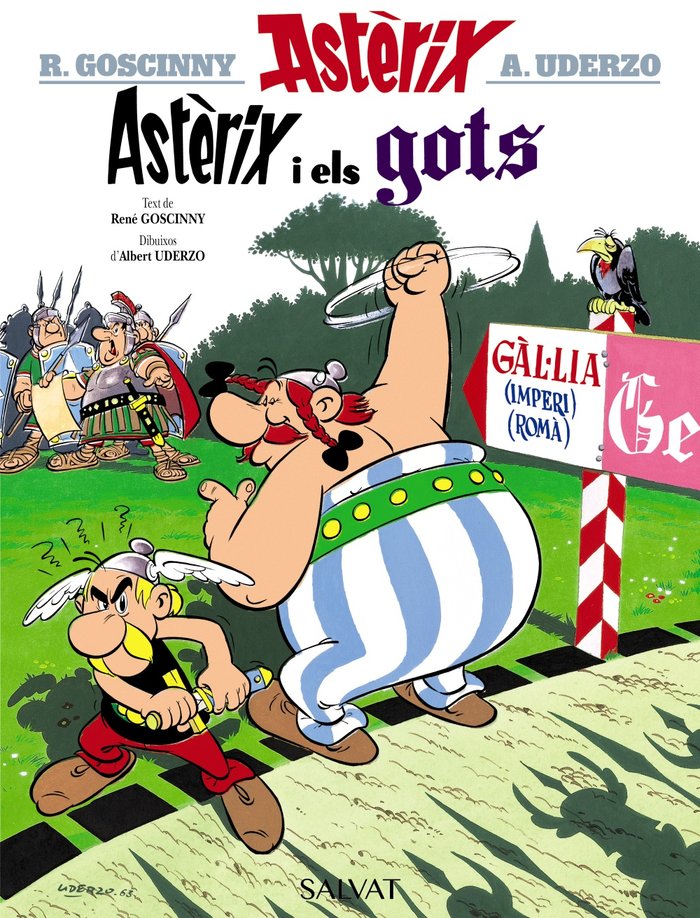 Astèrix i els gots, de Goscinny, René | portada del libro