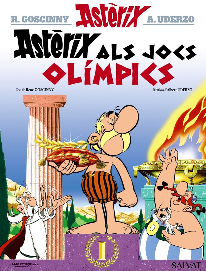 Astèrix als Jocs Olímpics, de Goscinny, René | portada del libro