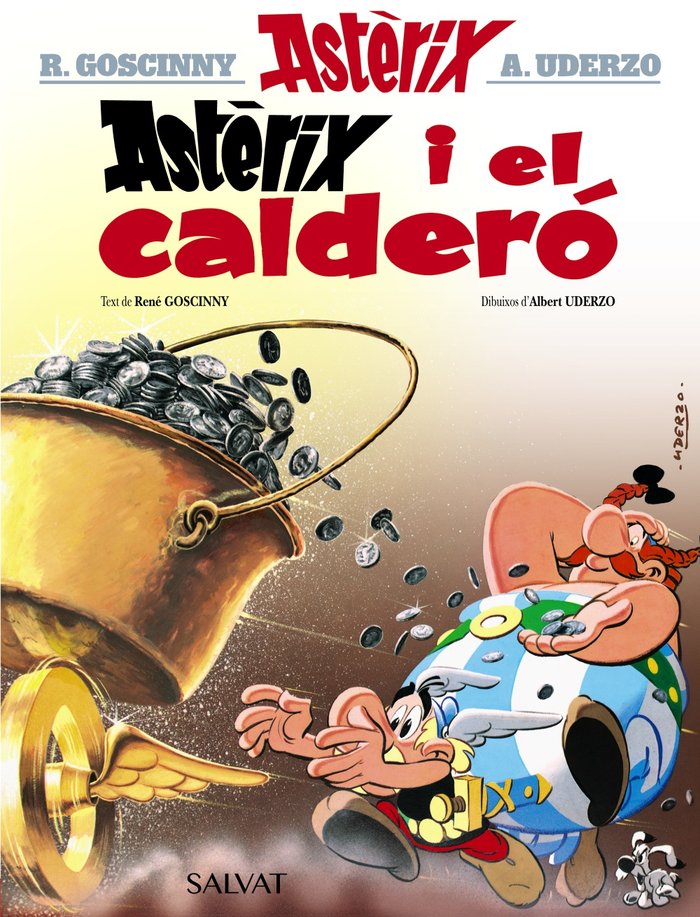 Astèrix i el calderó, de Goscinny, René | portada del libro