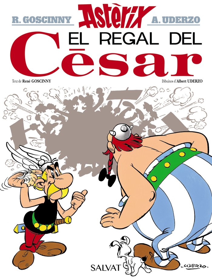 EL REGAL DEL CESAR, de GOSCINNY, RENE | portada del libro