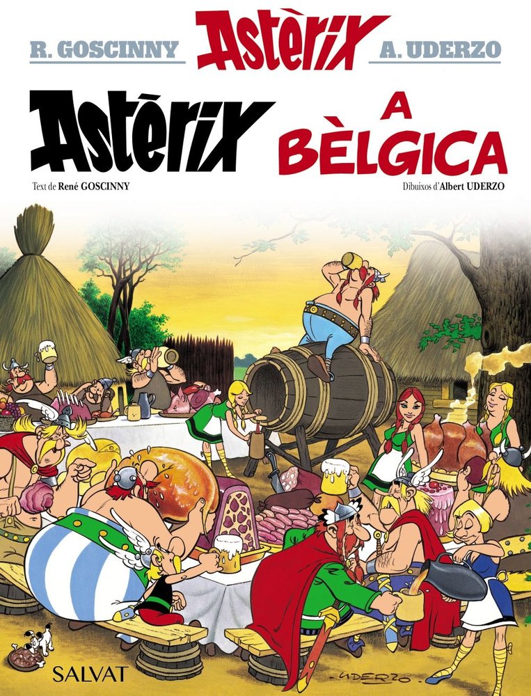 Astèrix a Bèlgica, de Goscinny, René | portada del libro