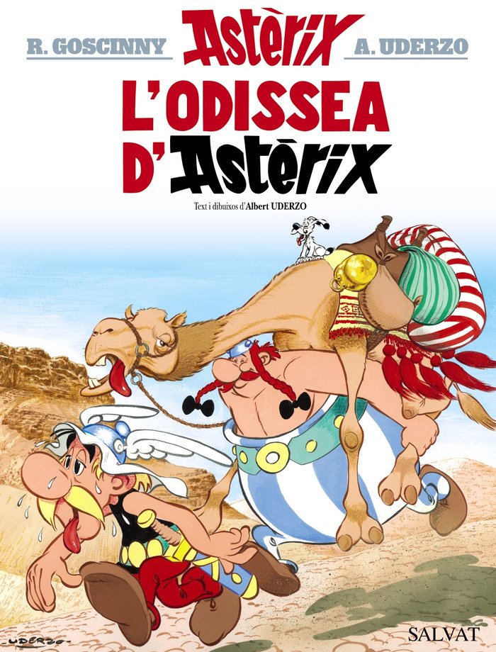 L'odissea d'Astèrix, de Uderzo, Albert | portada del libro