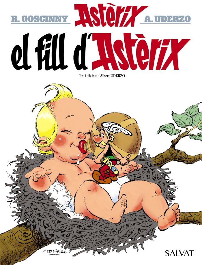 EL FILL D'ASTERIX, de UDERZO, ALBERT | portada del libro