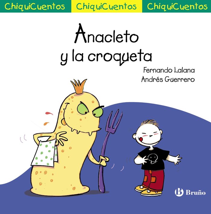 Anacleto y la croqueta, de Lalana, Fernando | portada del libro