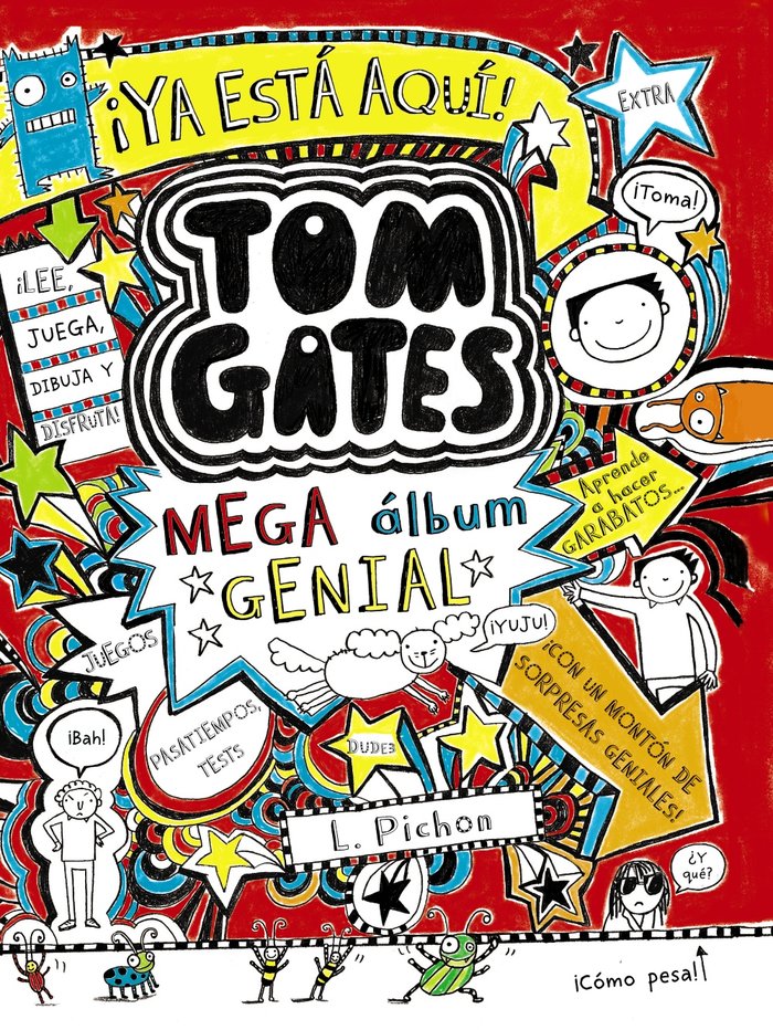 Tom Gates: Mega álbum genial, de Pichon, Liz | portada del libro