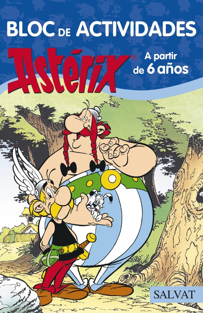 Bloc de actividades Astérix. A partir de 6 años, de Goscinny, René | portada del libro