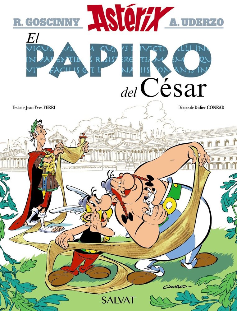 El papiro del César, de Goscinny, René | portada del libro