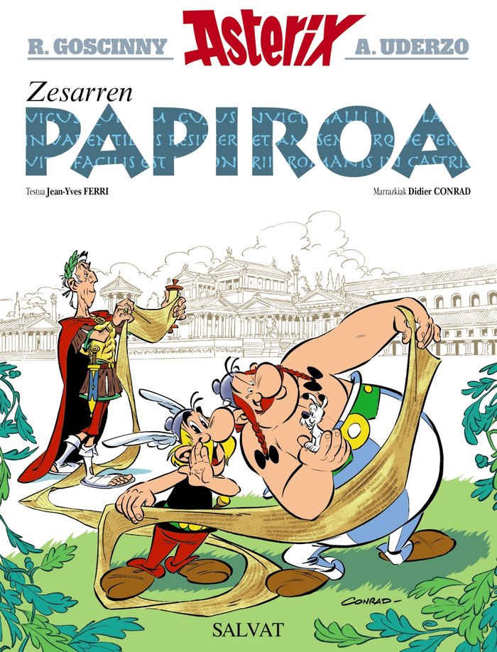 Zesarren papiroa, de GOSCINNY, RENé | portada del libro