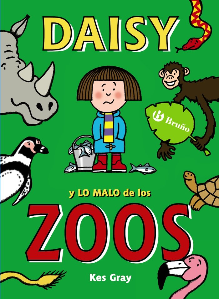 Daisy y lo malo de los zoos, de Gray, Kes | portada del libro
