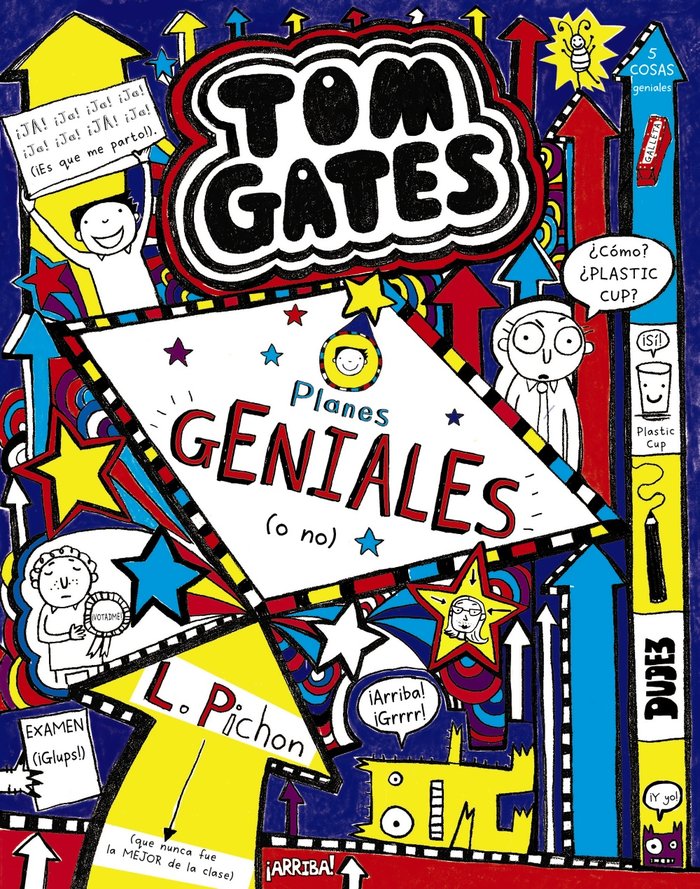 Tom Gates: Planes GENIALES (o no), de Pichon, Liz | portada del libro