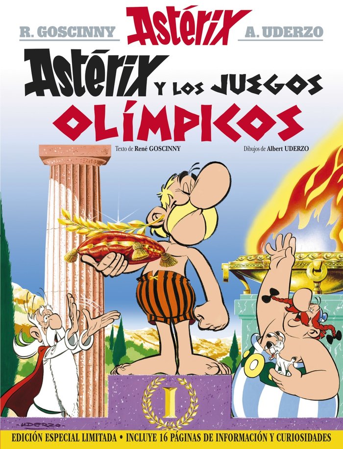 Astérix y los Juegos Olímpicos. Edición 2016, de Goscinny, René | portada del libro