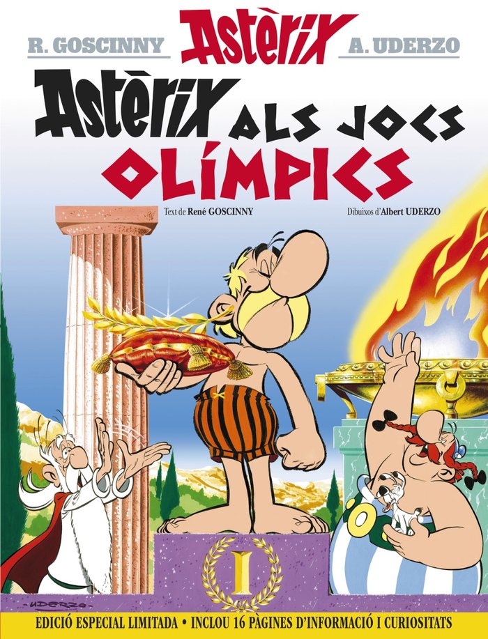 Astèrix als Jocs Olímpics. Edició 2016, de Goscinny, René | portada del libro