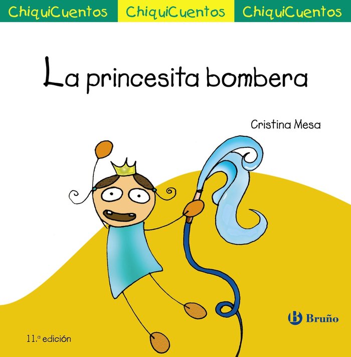 La princesita bombera, de Mesa, Cristina | portada del libro
