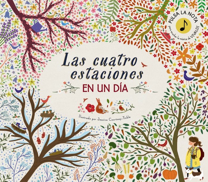 Las cuatro estaciones en un día, de Cotton, Katie | portada del libro