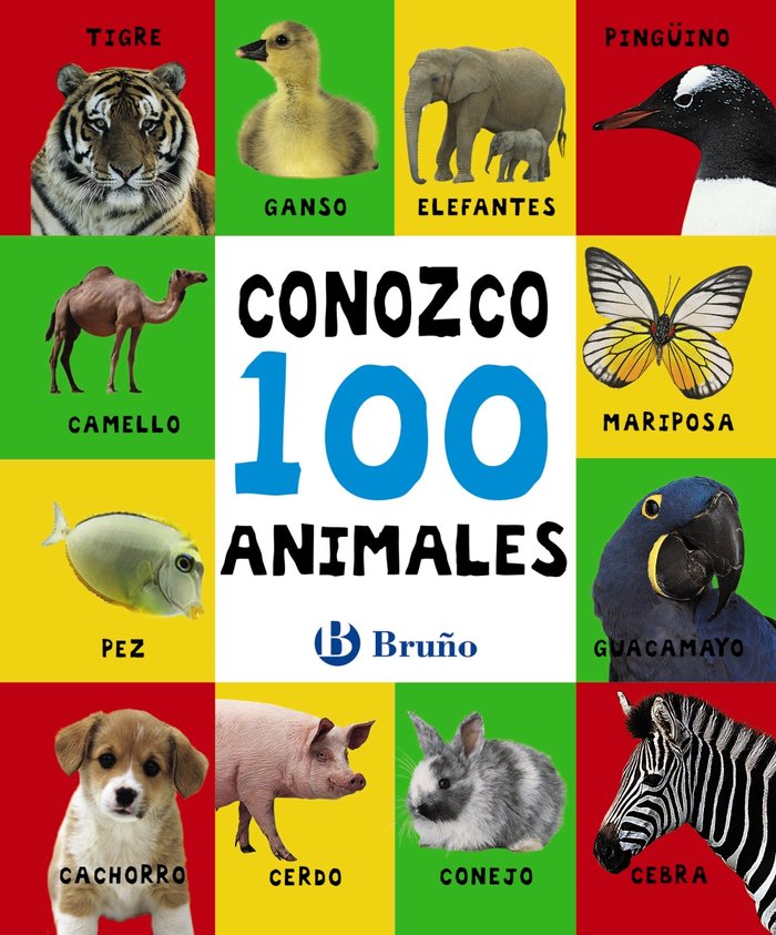 Conozco 100 animales, de Varios Autores | portada del libro