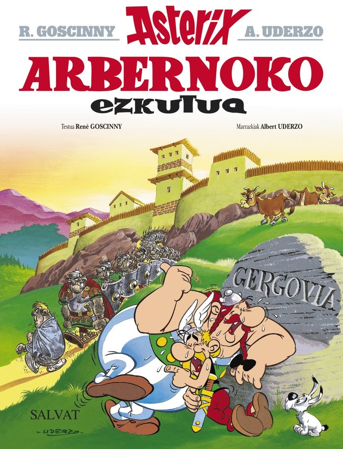 ARBERNOKO EZKUTUA, de GOSCINNY, RENé | portada del libro