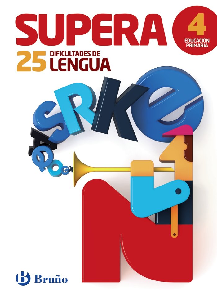 Supera las 25 dificultades de Lengua 4, de Del Burgo González, Miguela | portada del libro