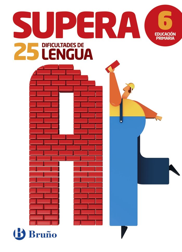 Supera las 25 dificultades de Lengua 6, de Del Burgo González, Miguela | portada del libro