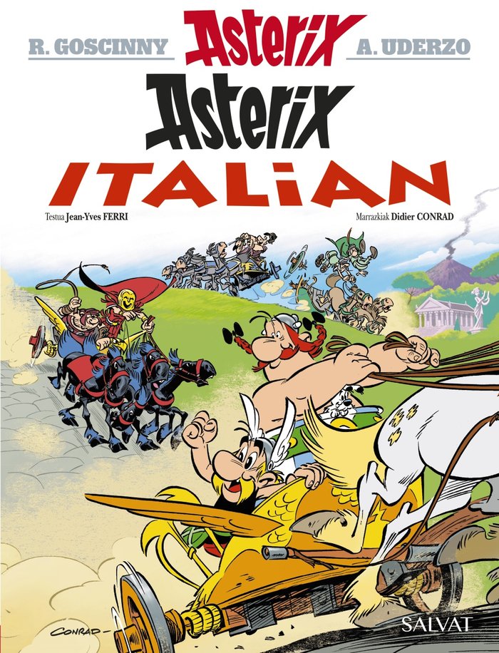 ASTERIX ITALIAN, de GOSCINNY, RENé | portada del libro
