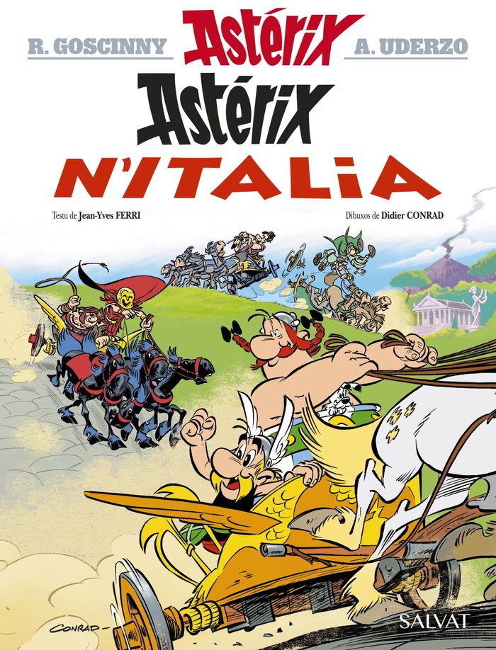 ASTéRIX N'ITALIA, de GOSCINNY, RENé | portada del libro