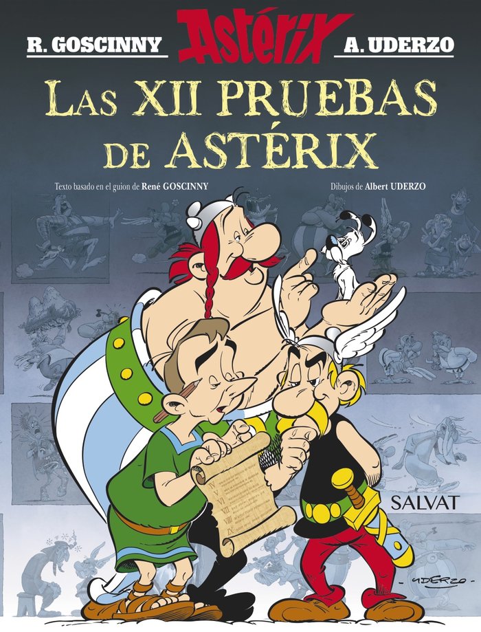 Las XII pruebas de Astérix. Edición 2016, de Goscinny, René | portada del libro