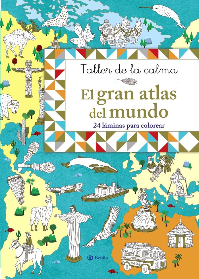 Taller de la calma. El gran atlas del mundo, de Varios Autores | portada del libro