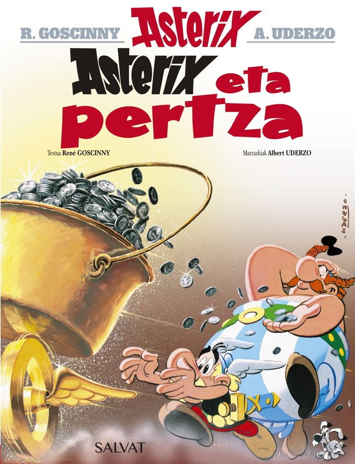 ASTERIX ETA PERTZA, de GOSCINNY, RENé | portada del libro